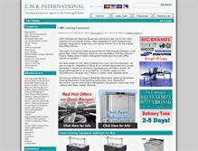 Tablet Screenshot of cmr-catering-equipment.co.uk